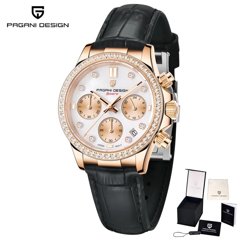 Luxury Watch Design - PAGANI DESIGN Luxury Diamond Encrusted Women's
