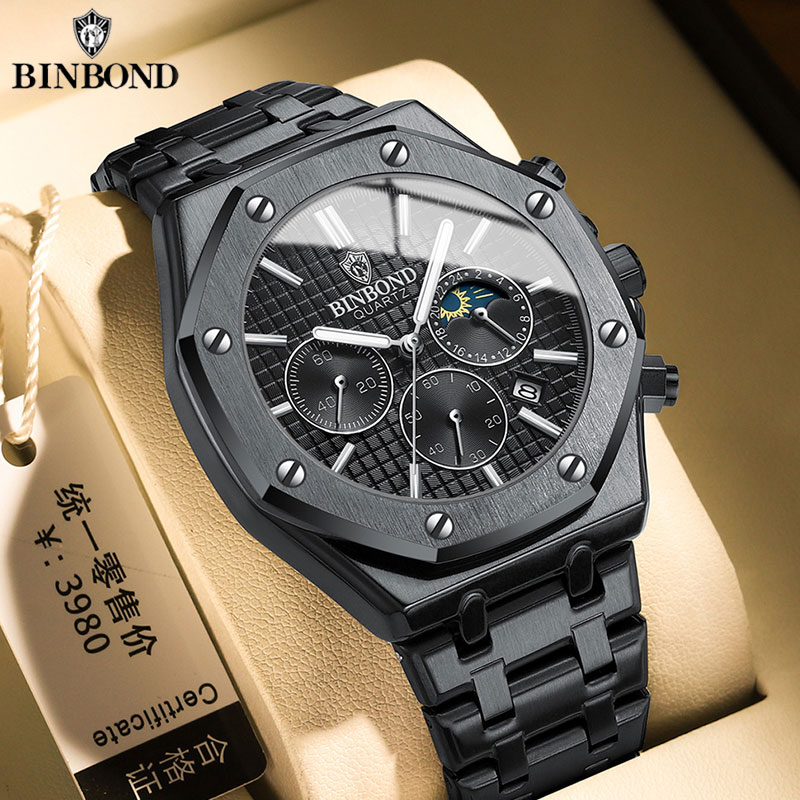 Luxury Watch Ap - BINBOND Quality Men Watch Luxury High