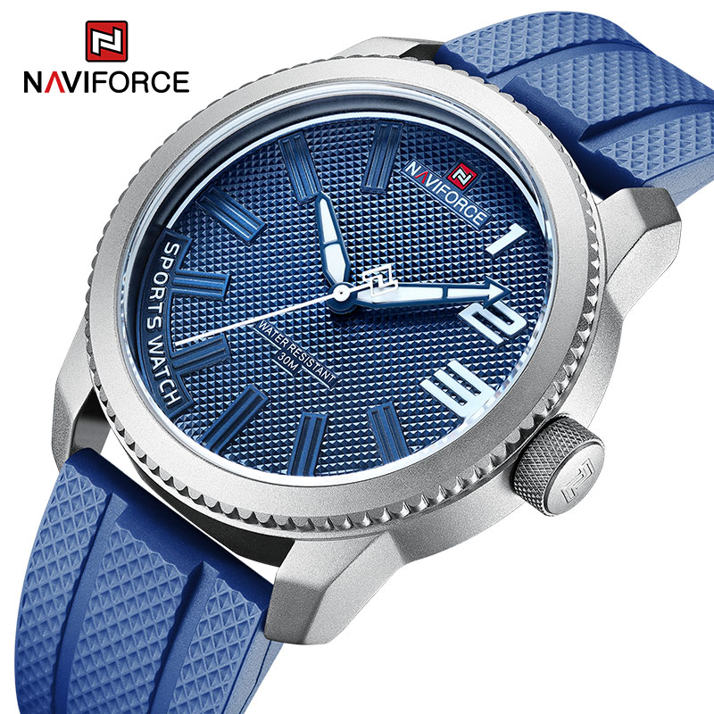 Field Watch Military - NAVIFORCE Silicone Band Sport Waterproof Watches
