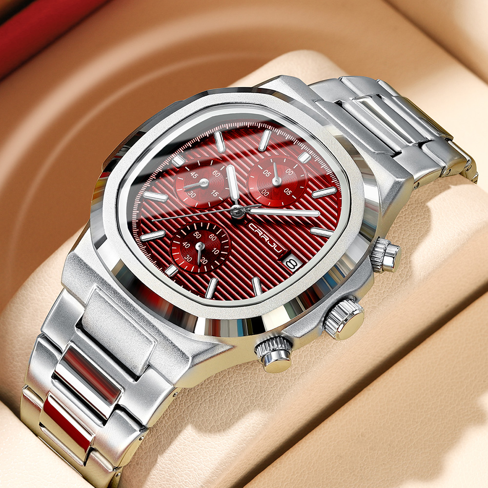 Luxury Watch Ap - CRRJU Luxury Man Watch Business Waterproof