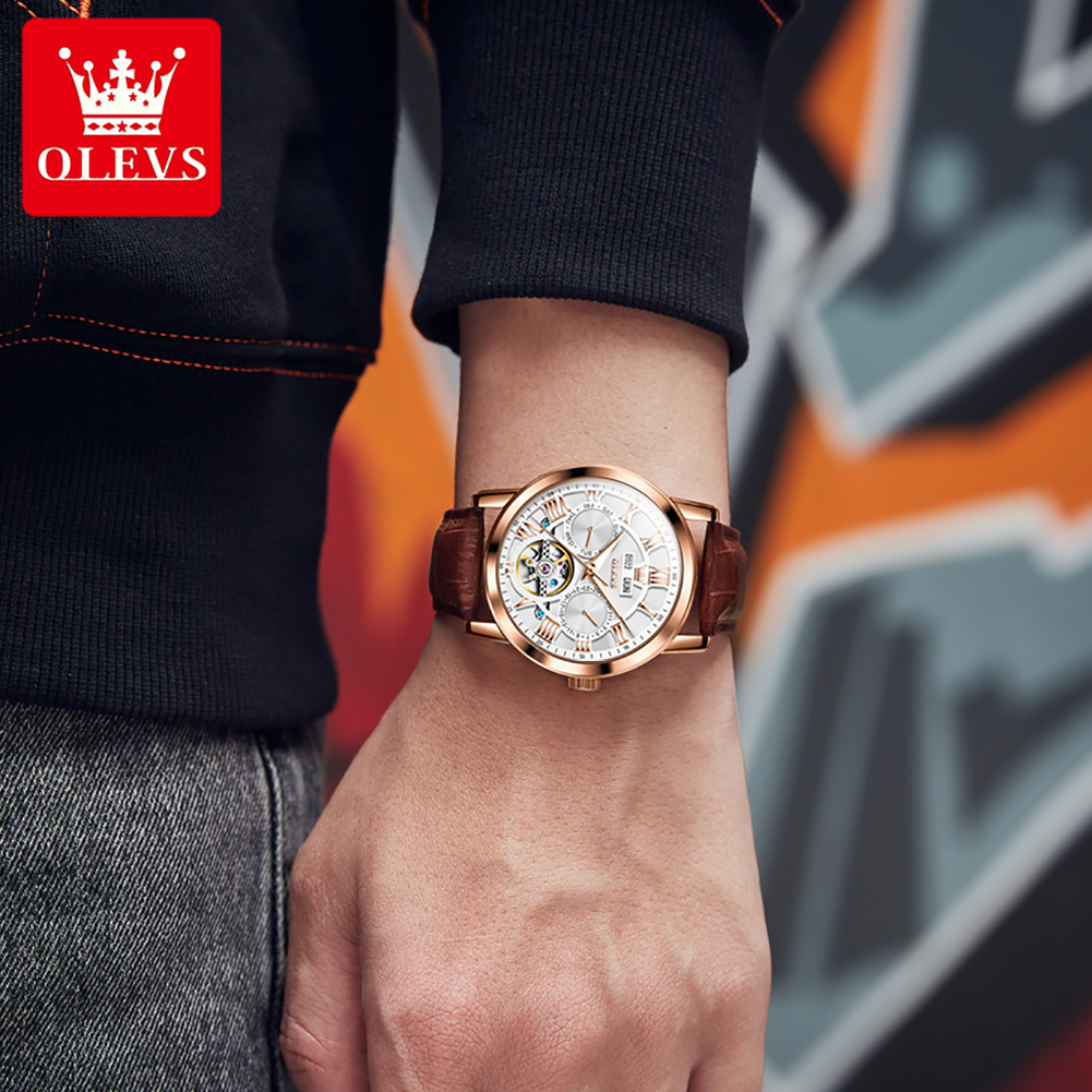 OLEVS 6668 Men Automatic Watch - огляд і ціна Seiko Watch Presage