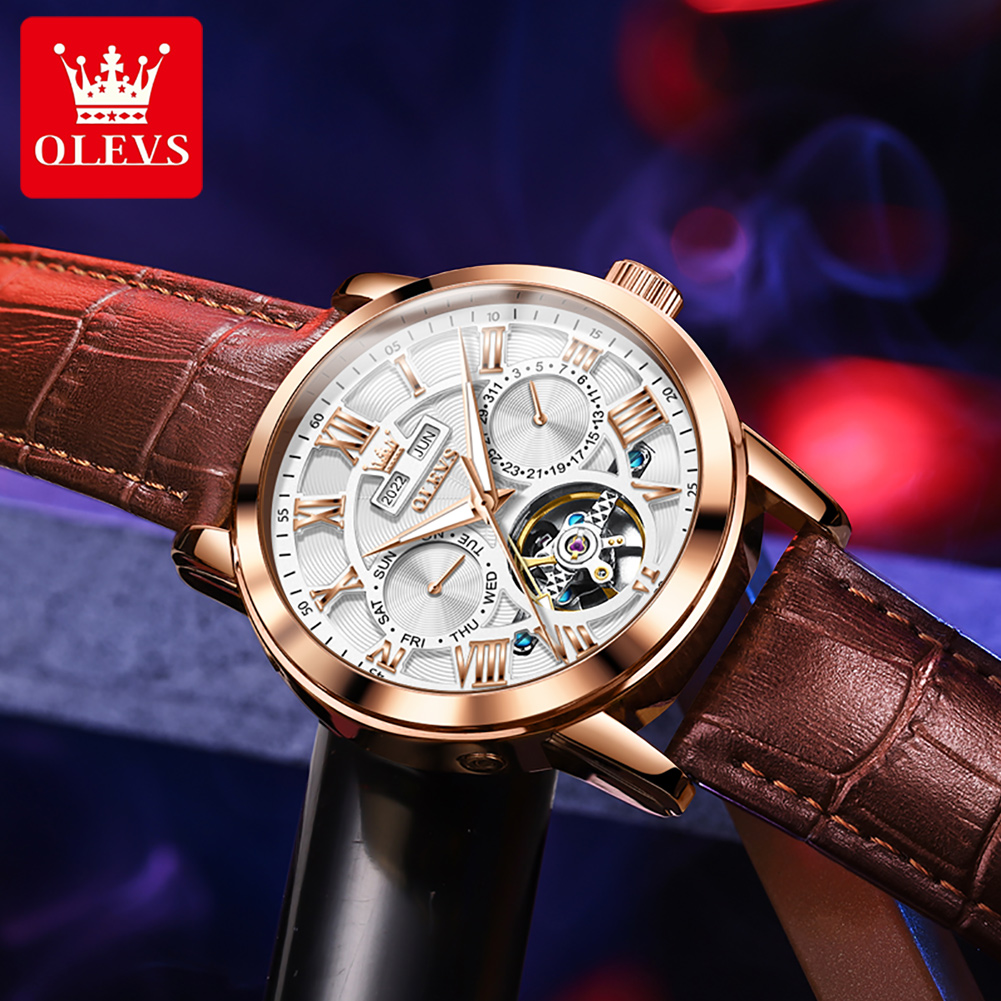 OLEVS 6668 Men Automatic Watch - огляд і ціна Seiko Watch Presage