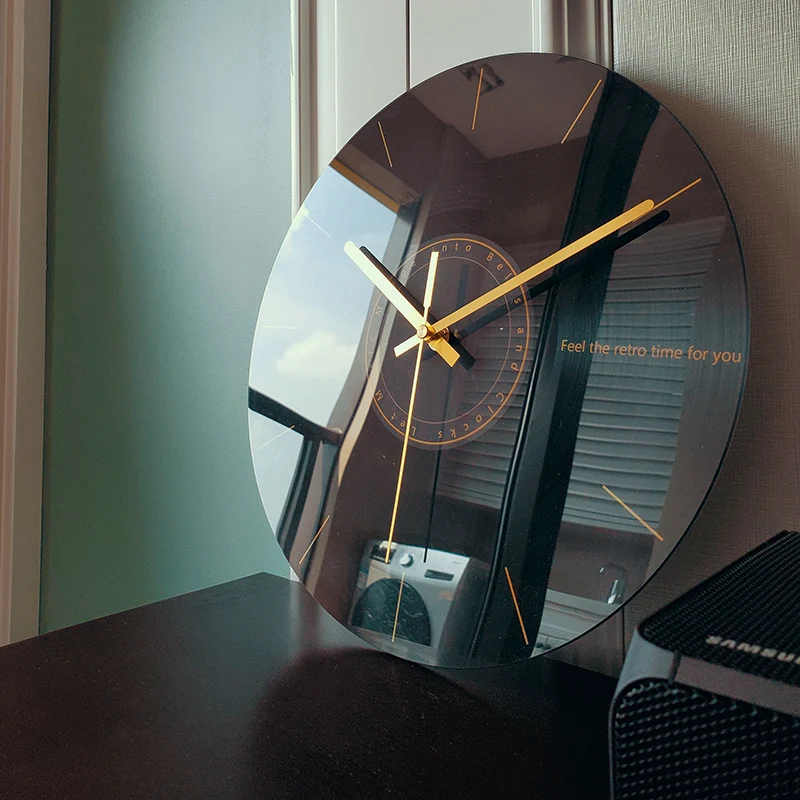 Luxury Silent Wall Clock Livin - огляд і ціна Luxury Watch House