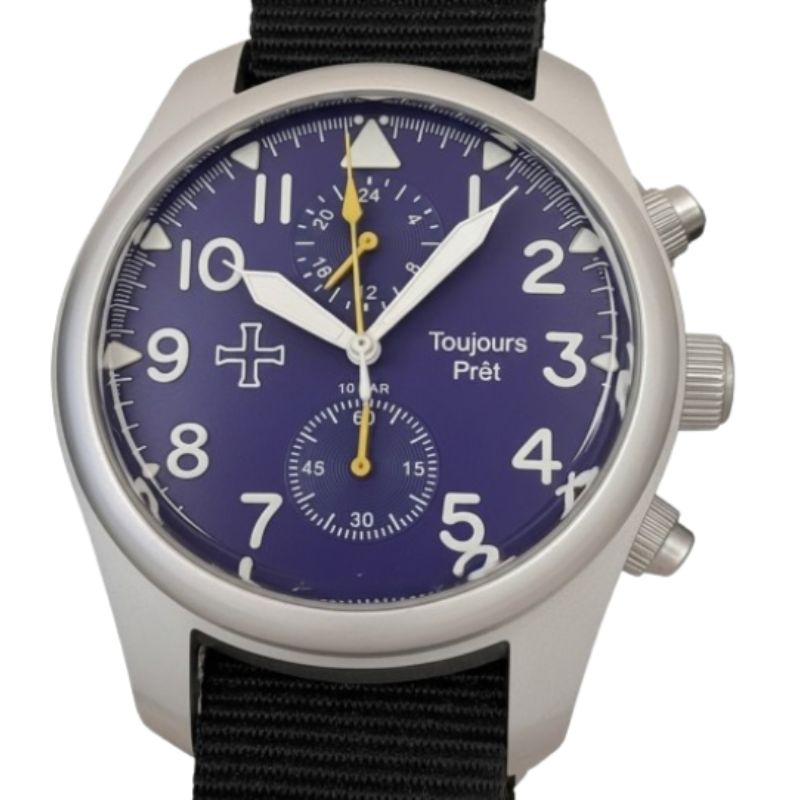 Toujours Pret Dual Time GMT Qu - огляд і ціна Field Watch Military