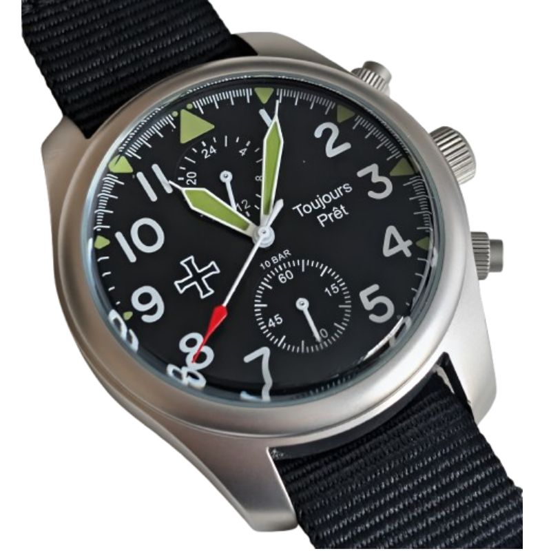 Toujours Pret Dual Time GMT Qu - огляд і ціна Field Watch Military