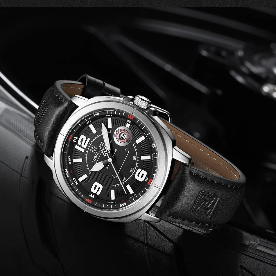 NAVIFORCE  High Quality PU Ban - огляд і ціна Field Watch Military