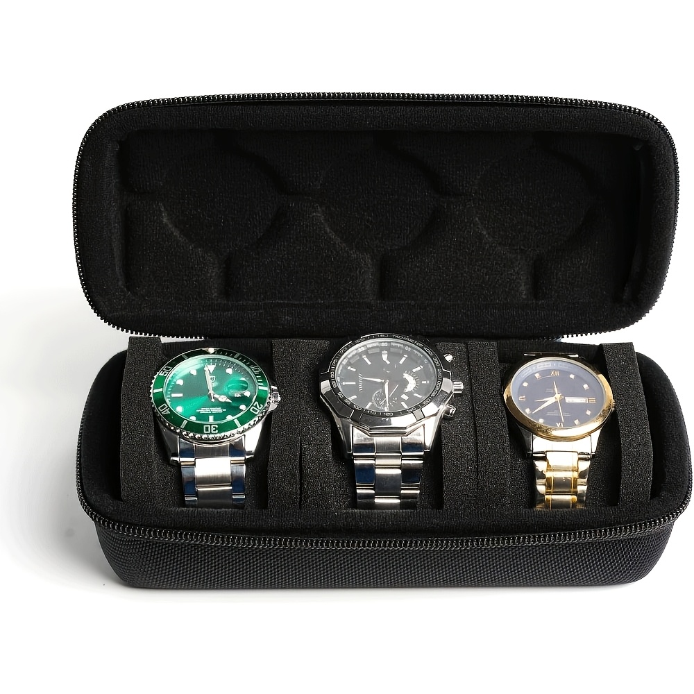 1/2 PC Luxury 3-slot Watch Tra - огляд і ціна Luxury Watch Case Travel