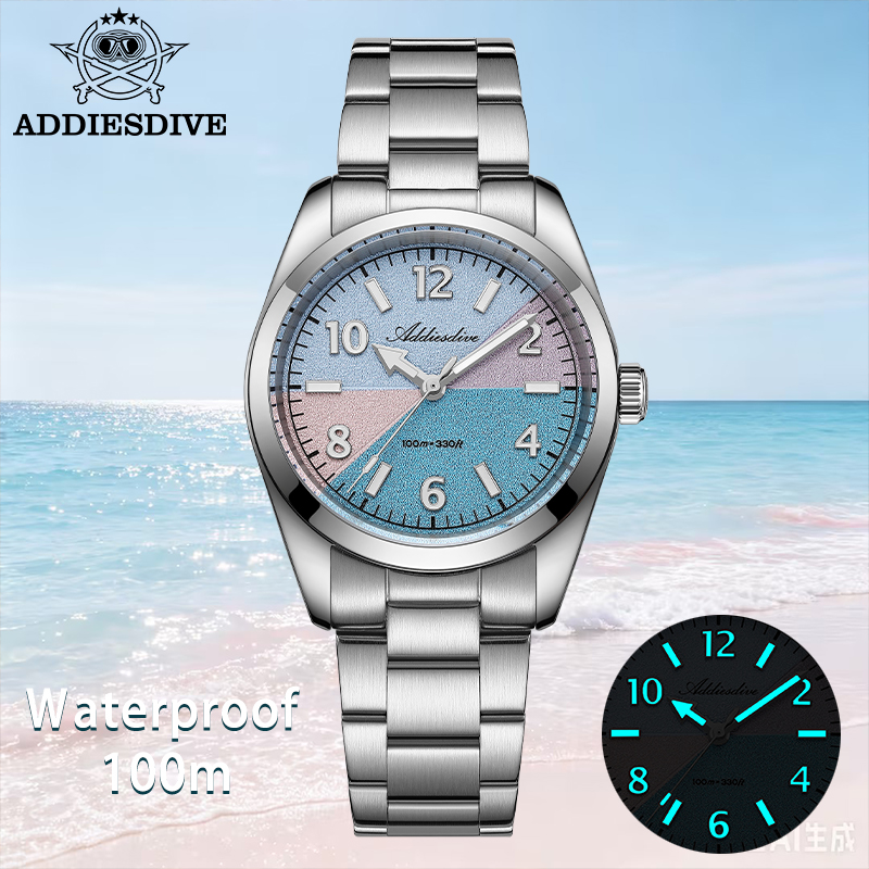 ADDIESDIVE Sapphire Glass Watc - огляд і ціна Luxury Watch Case Travel