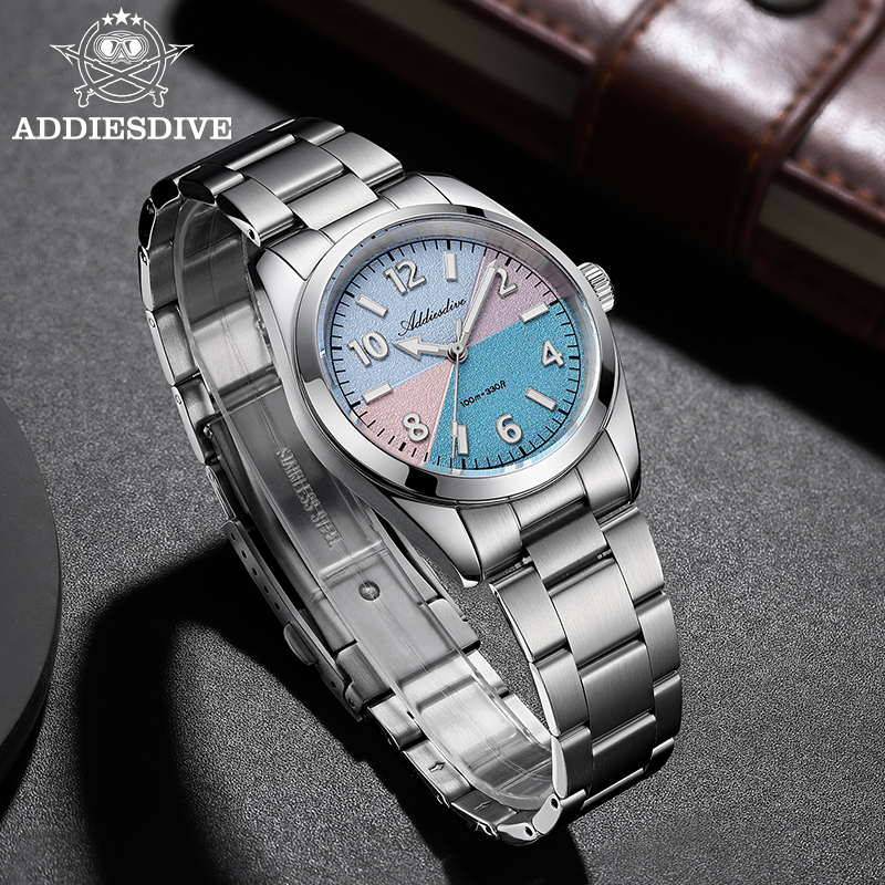ADDIESDIVE Sapphire Glass Watc - огляд і ціна Luxury Watch Case Travel
