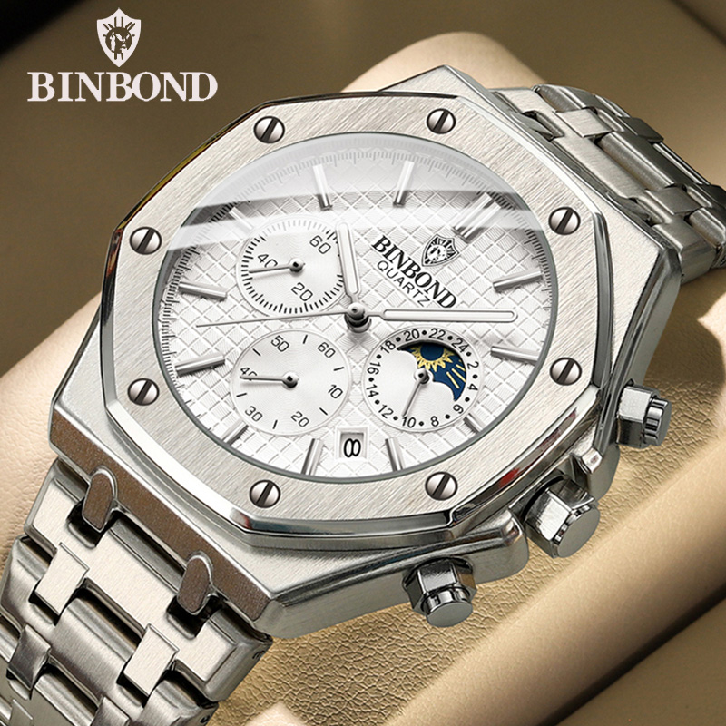 BINBOND Quality Men Watch Luxu - огляд і ціна Luxury Watch Ap