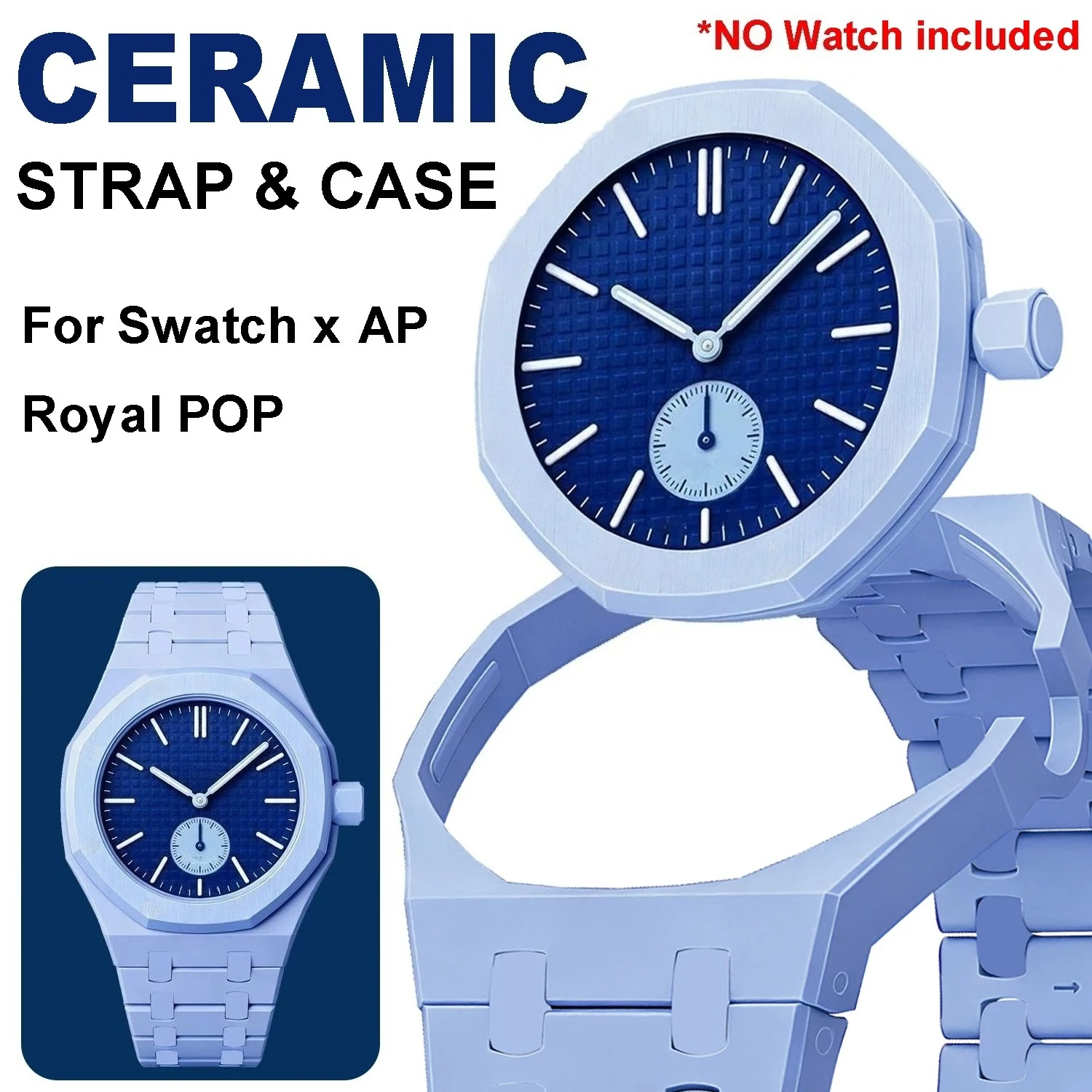 Bioceramic Case+Strap For Swat - огляд і ціна Luxury Watch Ap