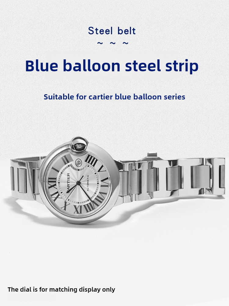 Stainless steel watch strap is - огляд і ціна Cartier Watch Ballon Bleu