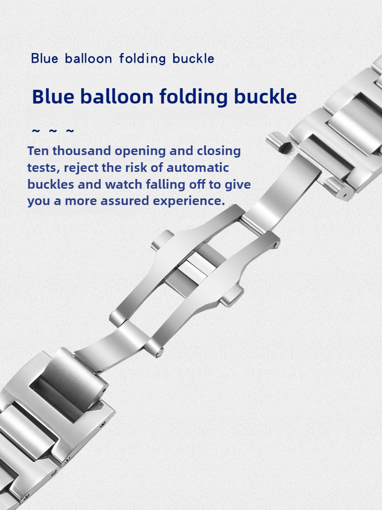Stainless steel watch strap is - огляд і ціна Cartier Watch Ballon Bleu