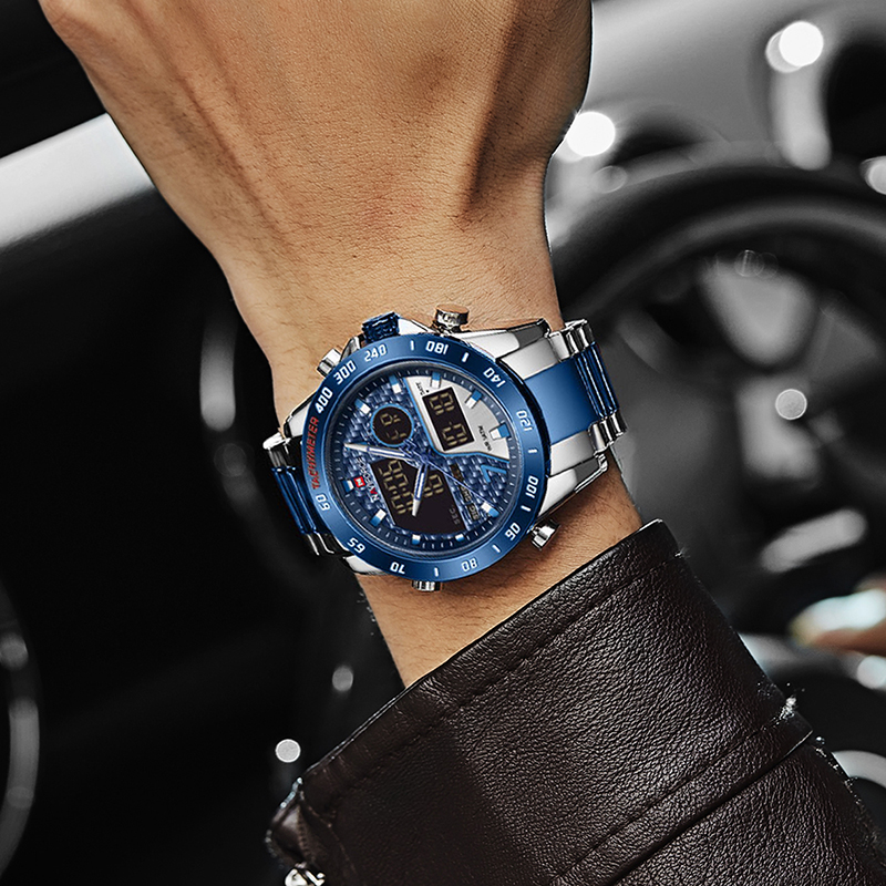 NAVIFORCE Luxury Brand Men's W - огляд і ціна Field Watch Military