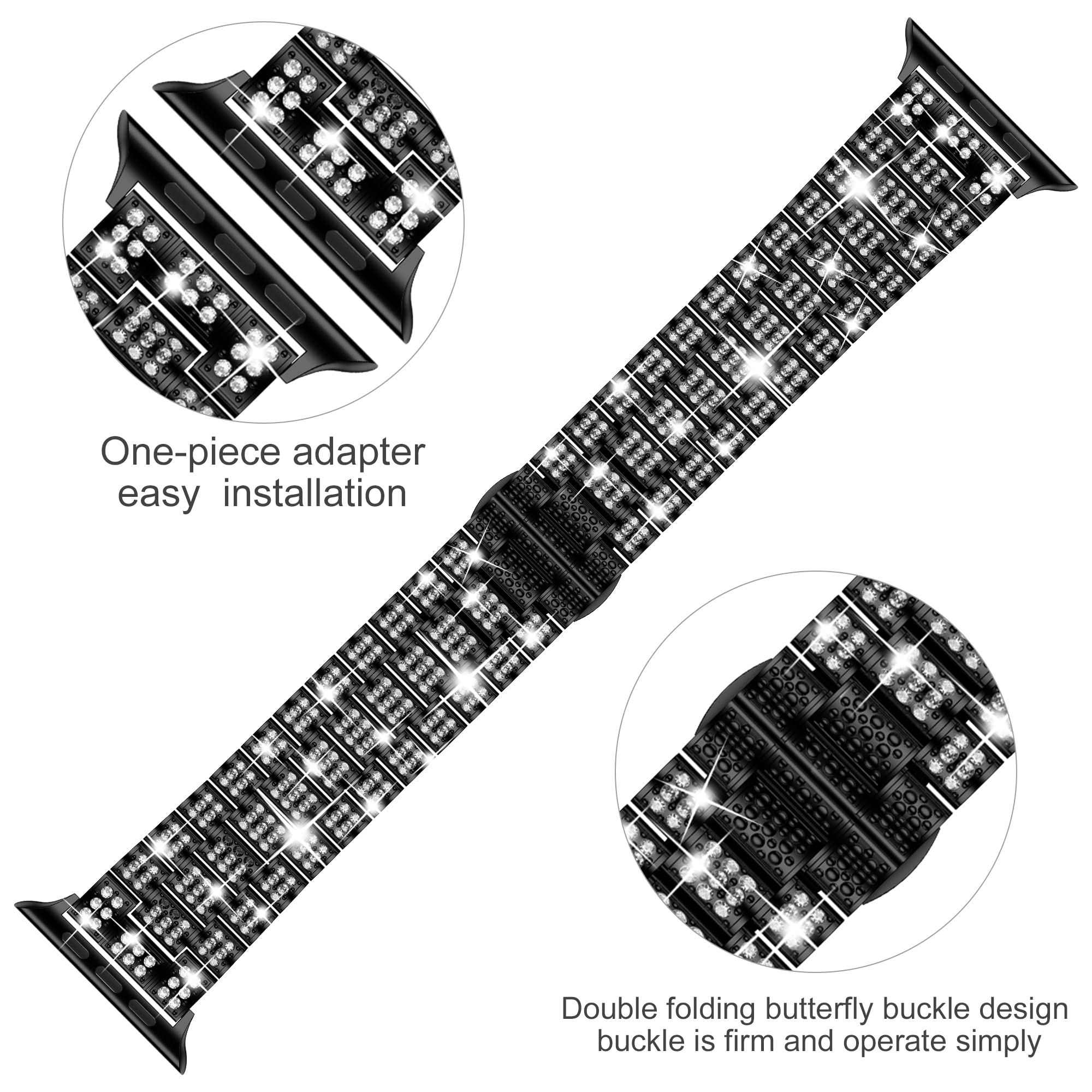 Diamond Strap for Apple Watch  - огляд і ціна Apple Watch Luxury X