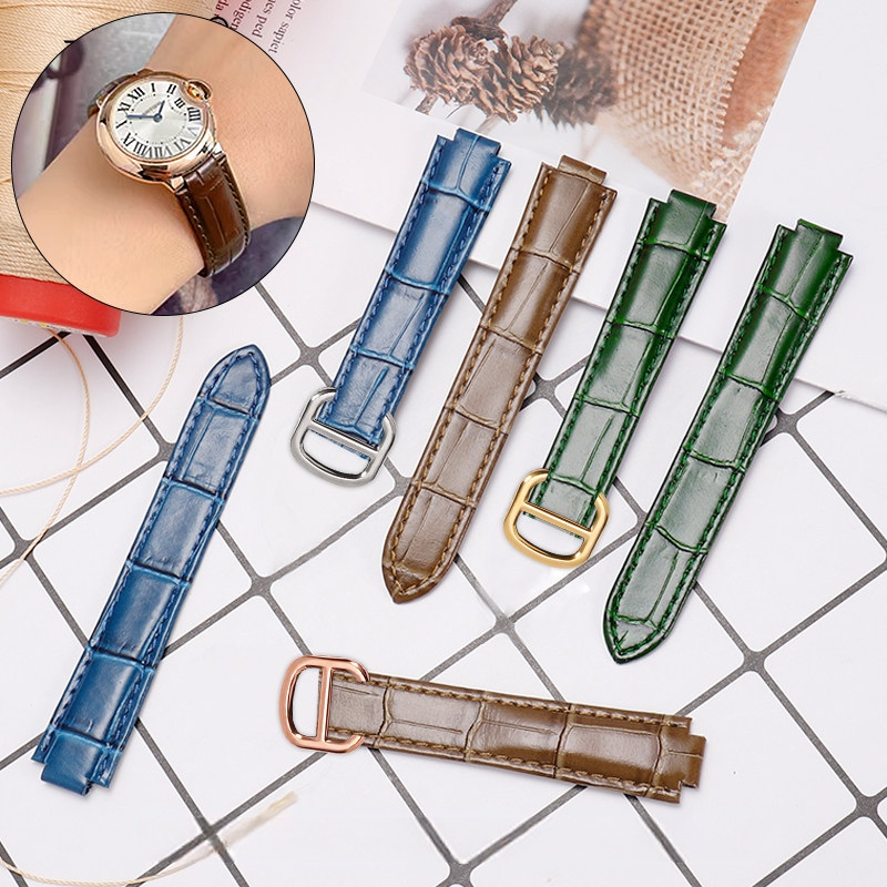 Premium soft calfskin watchban - огляд і ціна Cartier Watch Ballon Bleu