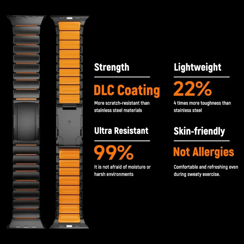Titanium Silicone Strap for Ap - огляд і ціна Luxury Watch Ap