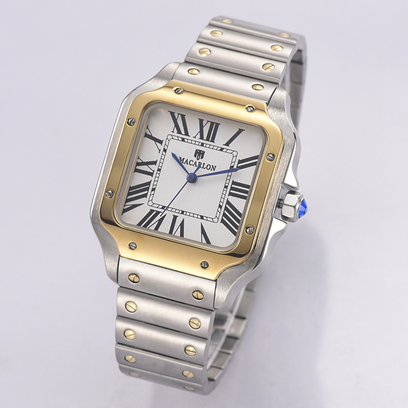 Classic Luxury 38mm Square Men - огляд і ціна Luxury Watch From China
