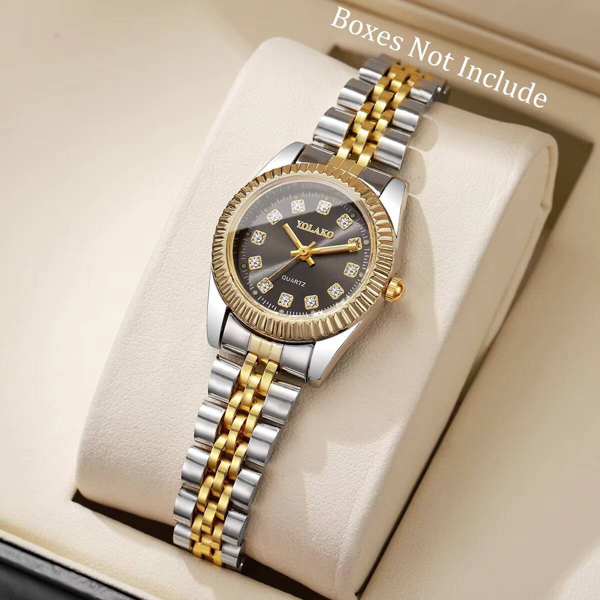Fashion Rhinestone Women Quart - огляд і ціна Luxury Watch Case Travel