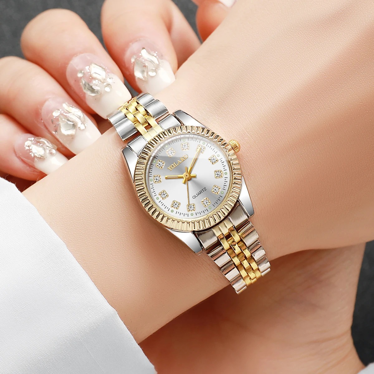 Fashion Rhinestone Women Quart - огляд і ціна Luxury Watch Case Travel
