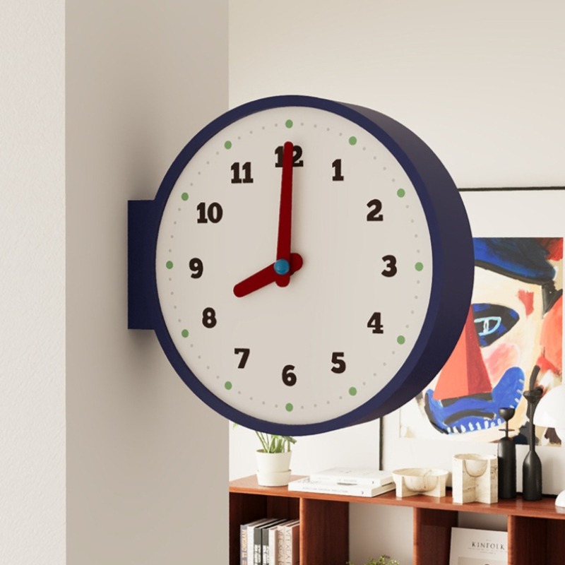 Double Sided Wall Clock Corner - огляд і ціна Luxury Watch House