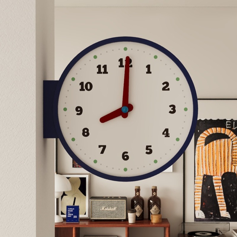 Double Sided Wall Clock Corner - огляд і ціна Luxury Watch House