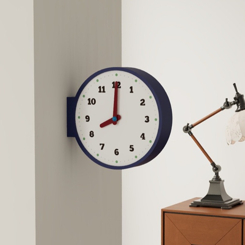 Double Sided Wall Clock Corner - огляд і ціна Luxury Watch House