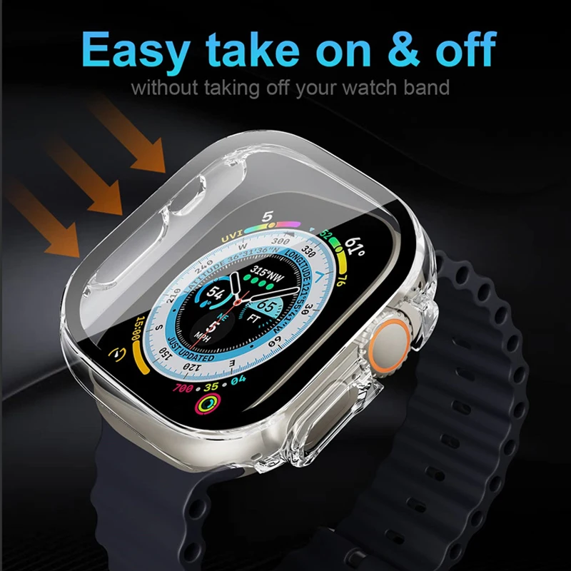 Glass+case For Apple Watch Ult - огляд і ціна Luxury Watch Ap