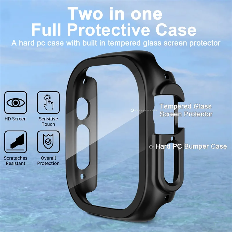 Glass+case For Apple Watch Ult - огляд і ціна Luxury Watch Ap